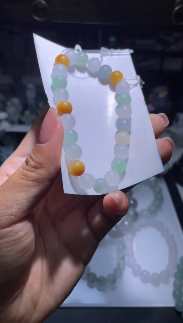 定制翡翠未镶嵌栗*天然缅甸A货翡翠62