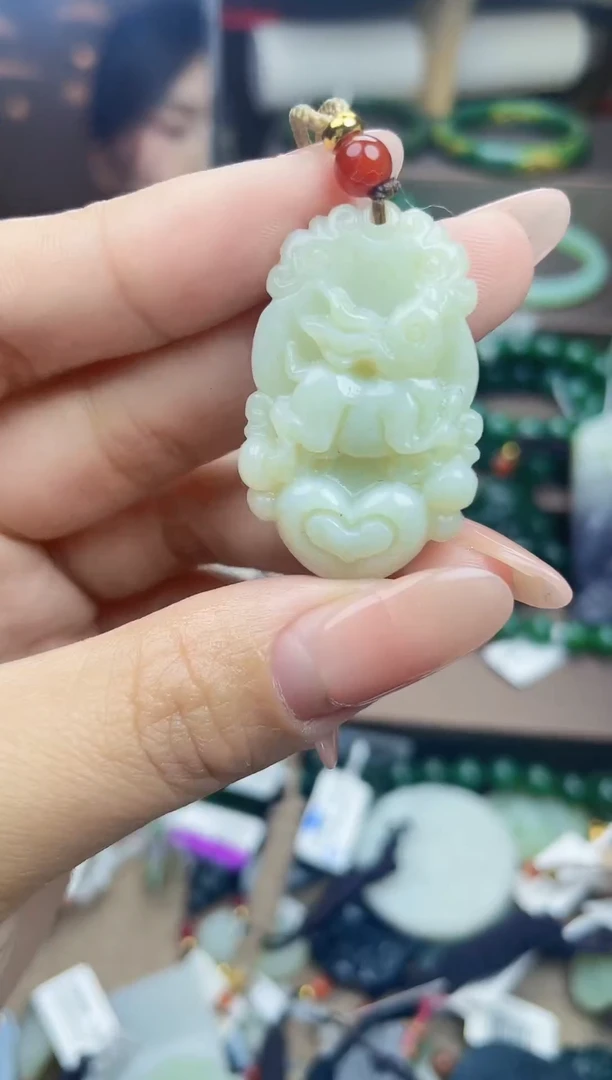 颈饰未镶嵌和田玉未镶嵌和田玉吊坠多样性拍一发一