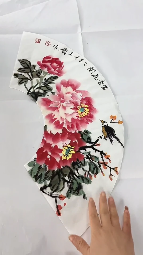 国画李火庆/国画/花鸟