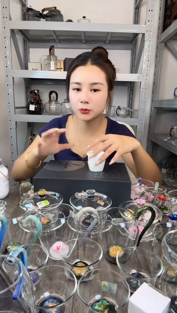 水晶玻璃无盖款禾器 道义杯
