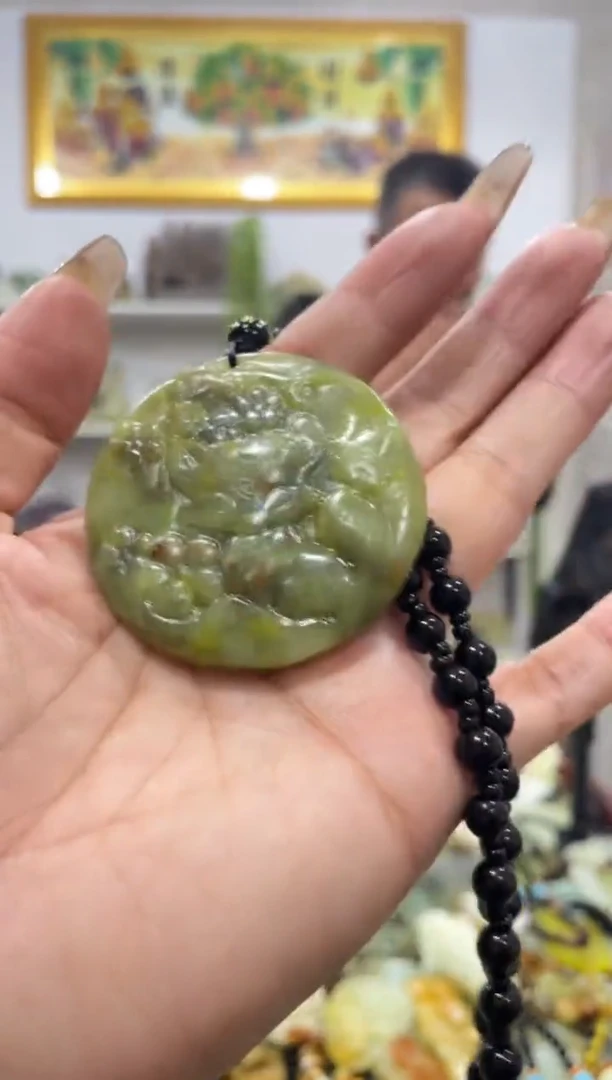 【闪购商品】岫玉吊坠未镶嵌