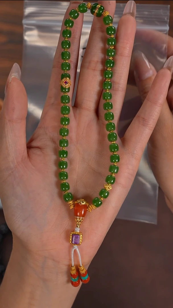 未镶嵌手串和田玉L*Q若雨臣品质回血