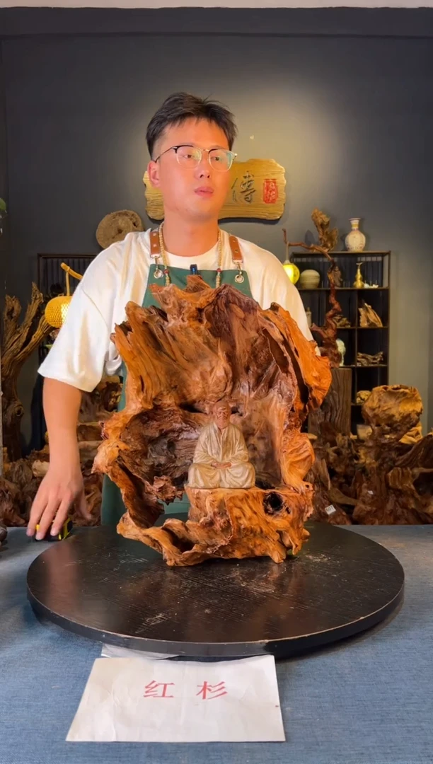木卢师傅根艺作品（不包含人物摆件）