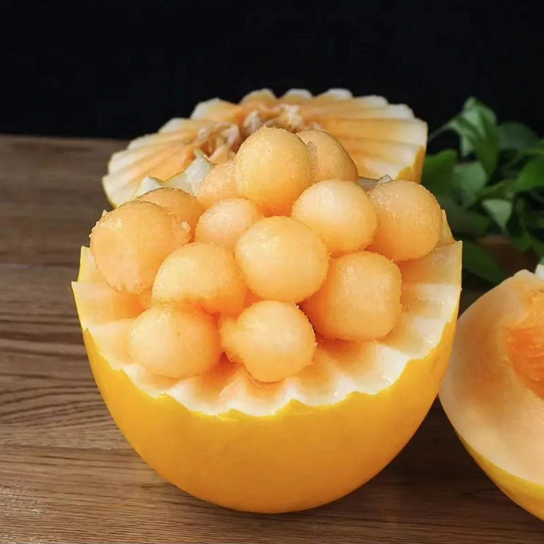 【玉米专属】甘肃民勤蜜瓜 新鲜水果应季甜瓜 净重6斤