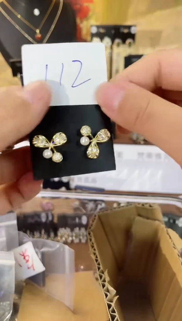 铜合金锆石合金时尚饰品  112