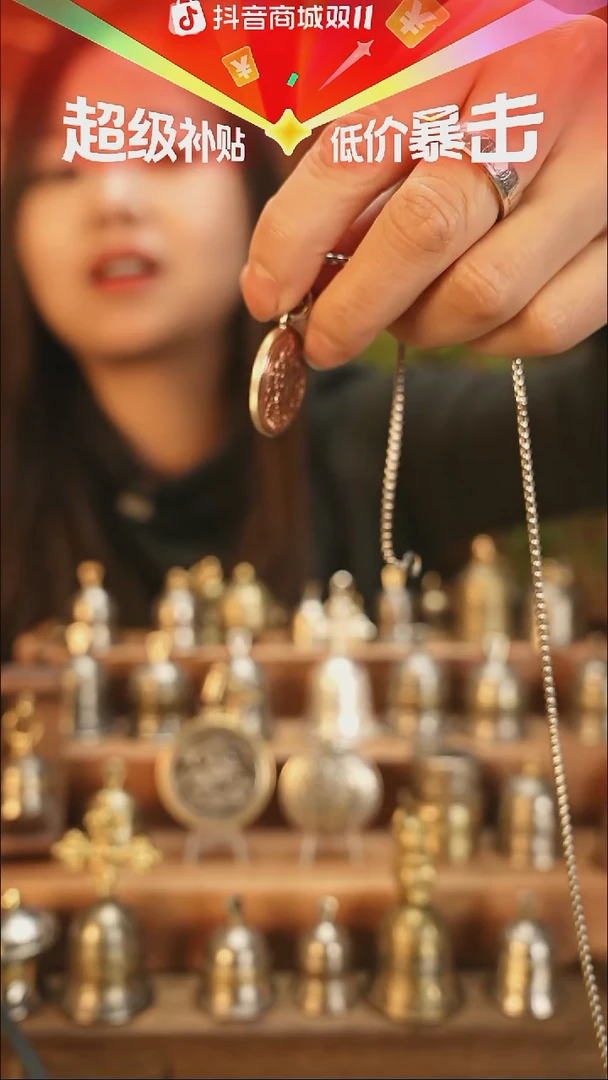 纯铜花岗石纯铜锡合金一元财财吊牌