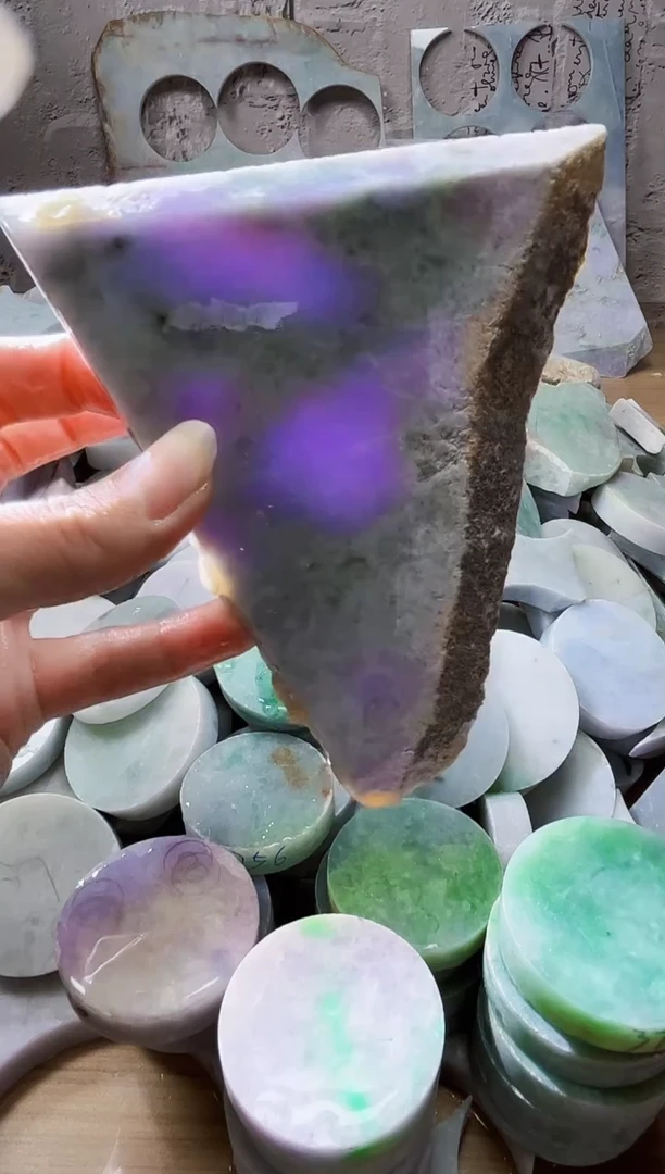 裸石翡翠天然翡翠A货220