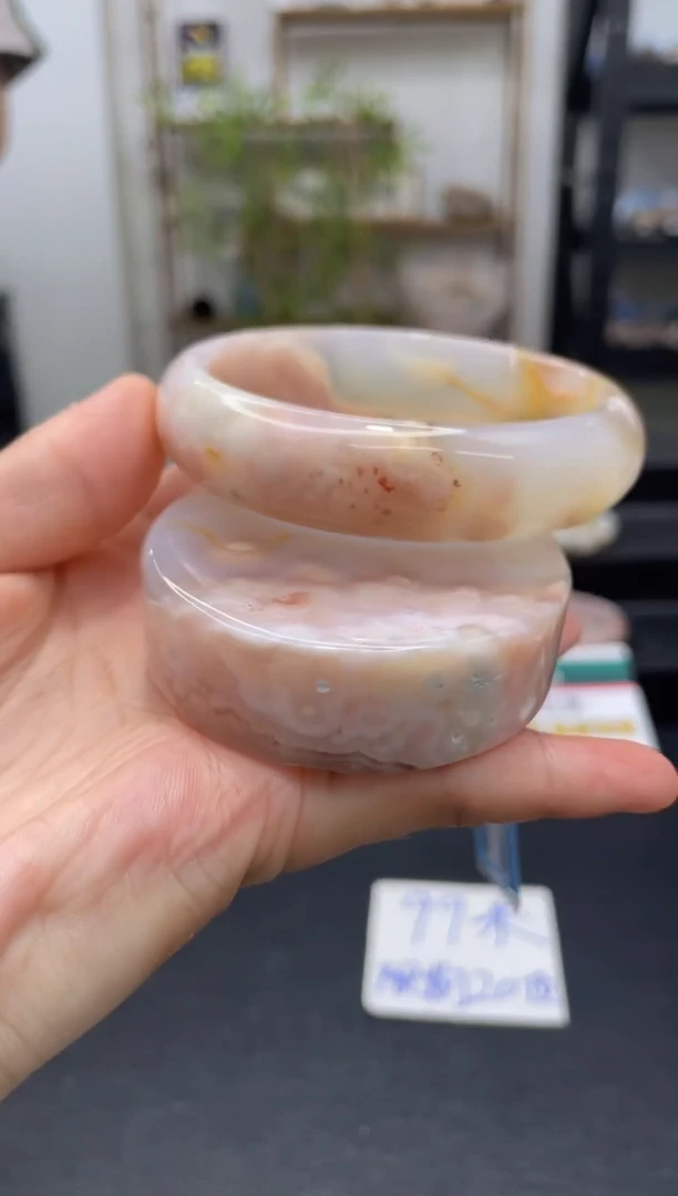 石英质玉手镯未镶嵌A87(60圈赠送镯心)