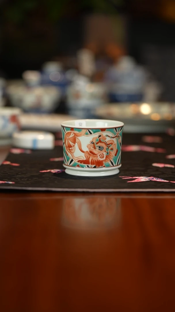 杯子234雨溪山房缠枝莲主人杯