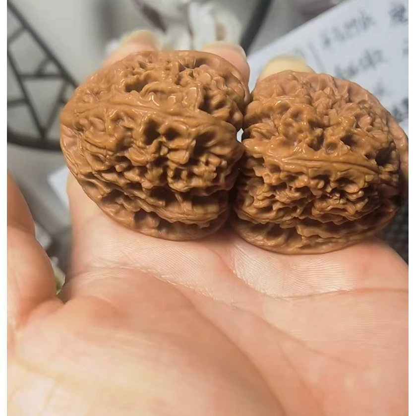 边41肚42高39逐鹿南疆石炮弹疆文玩核桃把件019