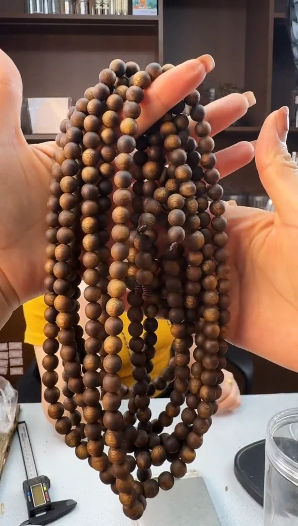 手串沉香0835白奇沉浮圆珠多圈多样性发一