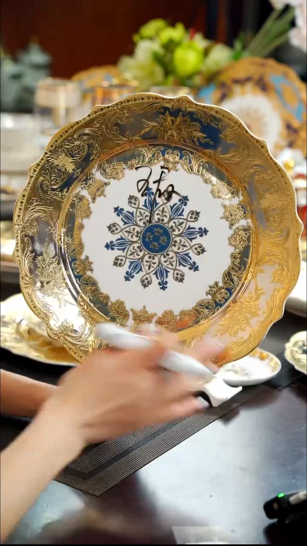 瓷片11英寸平盘 1个