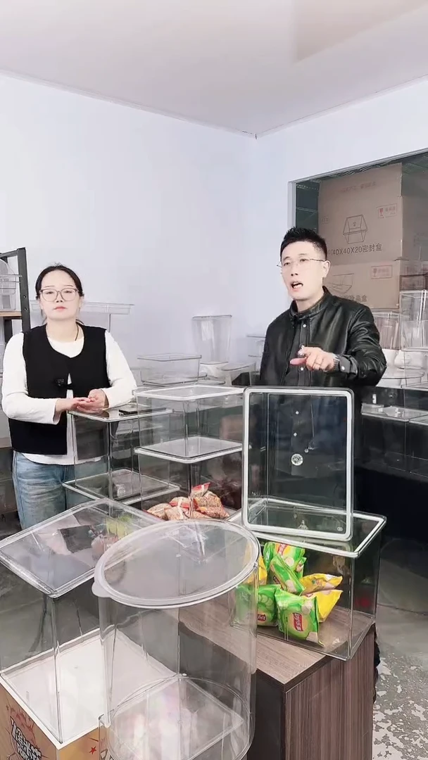 钢化玻璃盖子款爆米花方桶8个铲子2个 送货