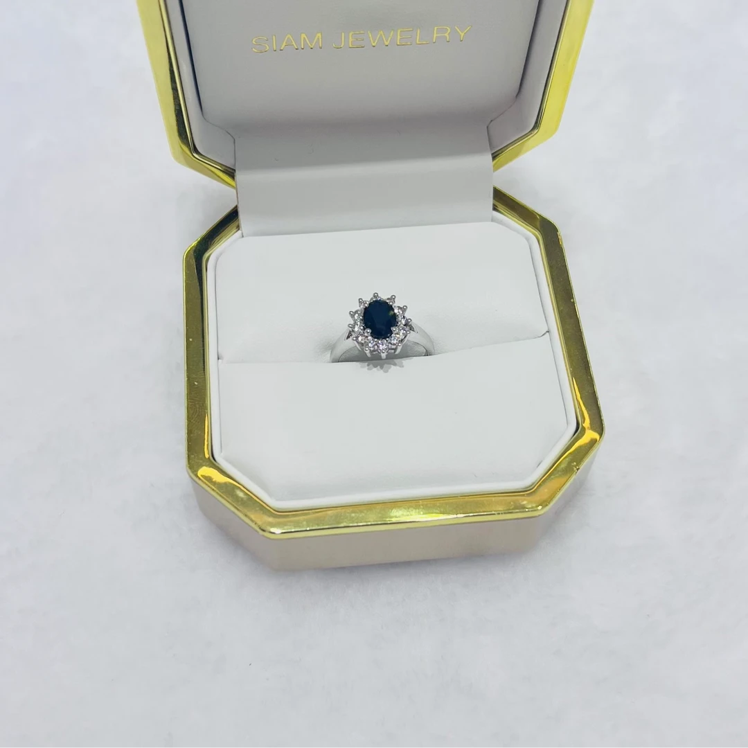 【暹罗珠宝】天然皇家蓝宝石戒指LBSJZ-VRS6X8 2001