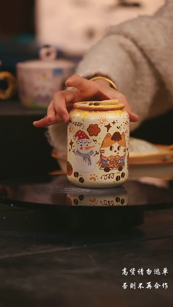 陶瓷景德镇可爱设计师款陶瓷