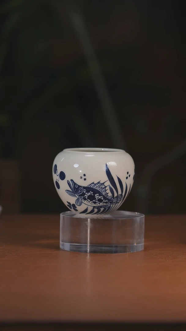 二号釉鱼藻水洗