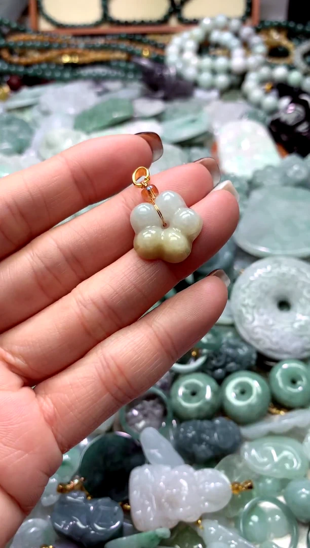 吊坠(不含链)未镶嵌翡翠1