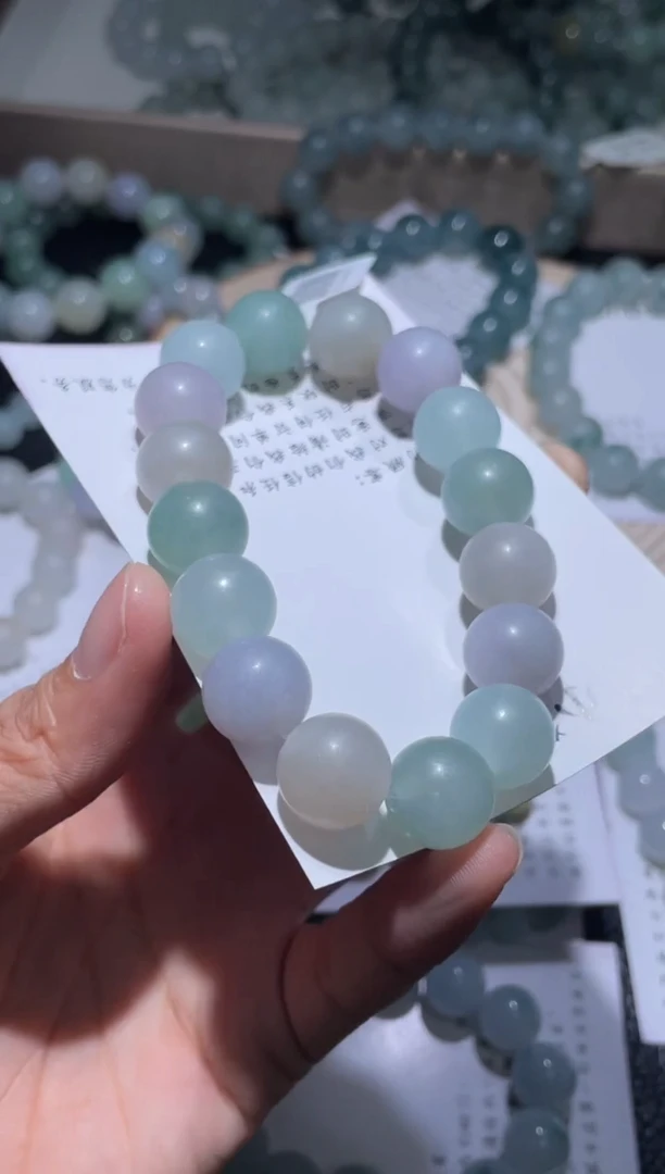 未镶嵌定制翡翠翡翠手串