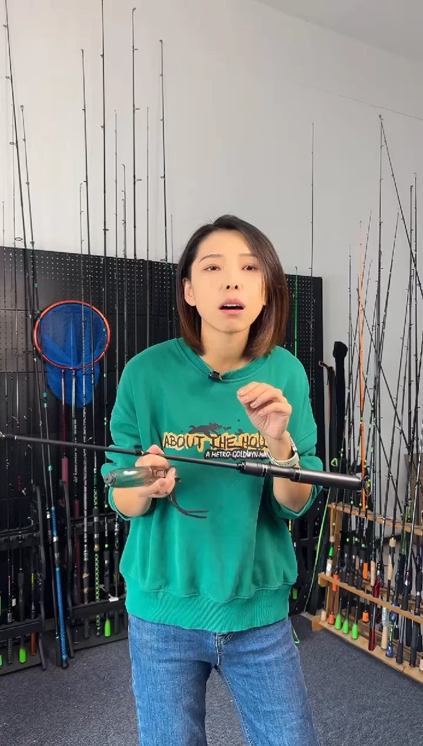 1.8m碳素伸缩弹射马口1.8米直柄（瑕疵尾货竿，没有售后，介意）