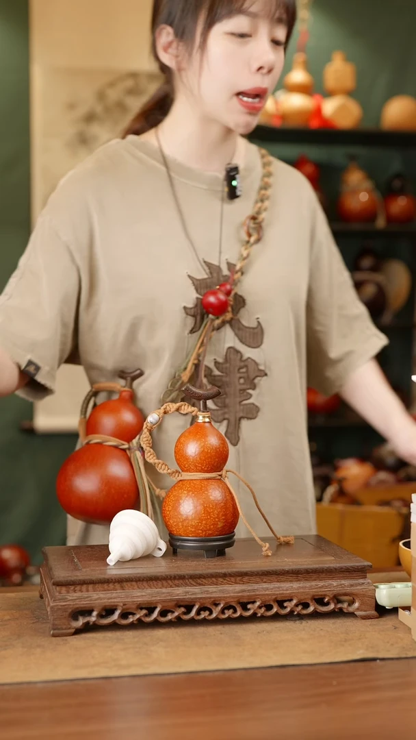 1号精品天然大漆酒葫芦一物一拍~