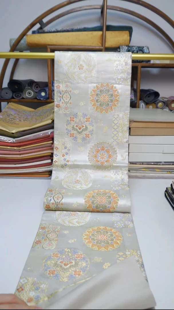 织绣7宝相花 宝相花