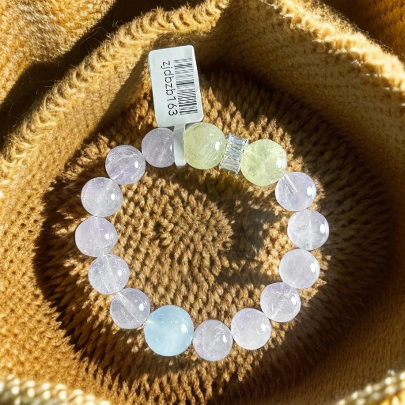 七夕送礼首选多宝水晶珠串时尚多样性发手链其一12mm