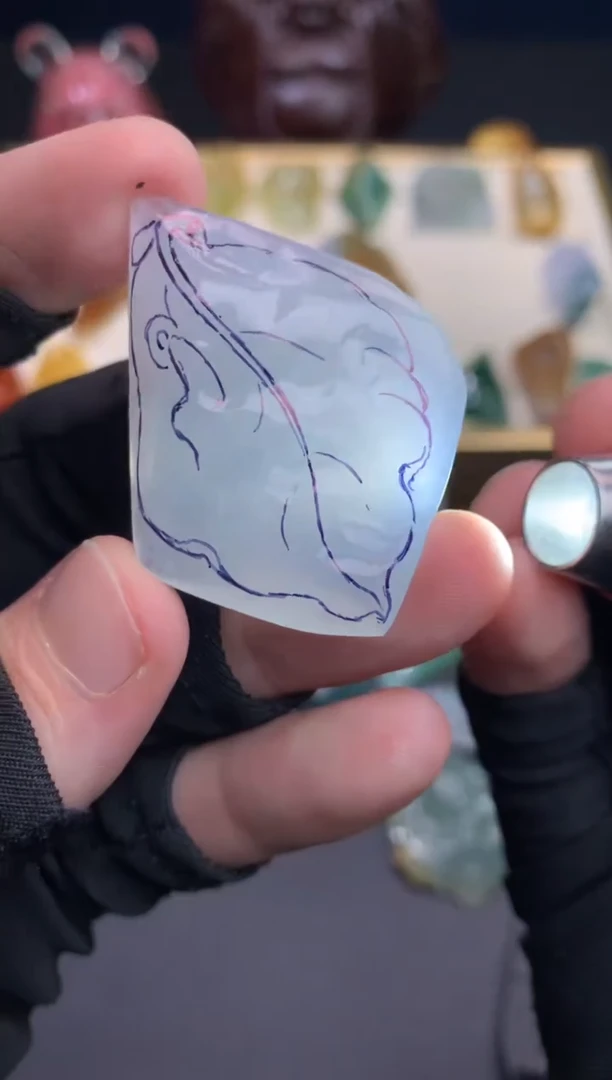 未镶嵌定制翡翠天然翡翠裸石（包工）