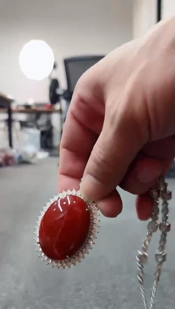 无非金属红石项链