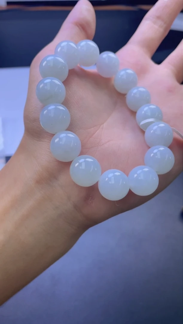 未镶嵌定制翡翠珠串卡14