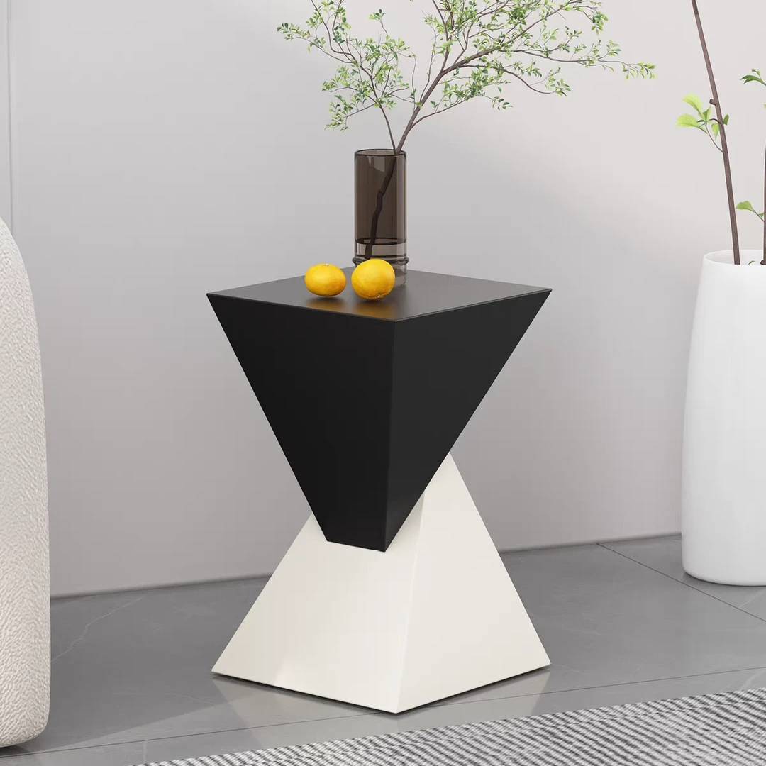 北欧轻奢边几简约现代床头柜客厅沙发边角几创意奶油几茶几小桌子