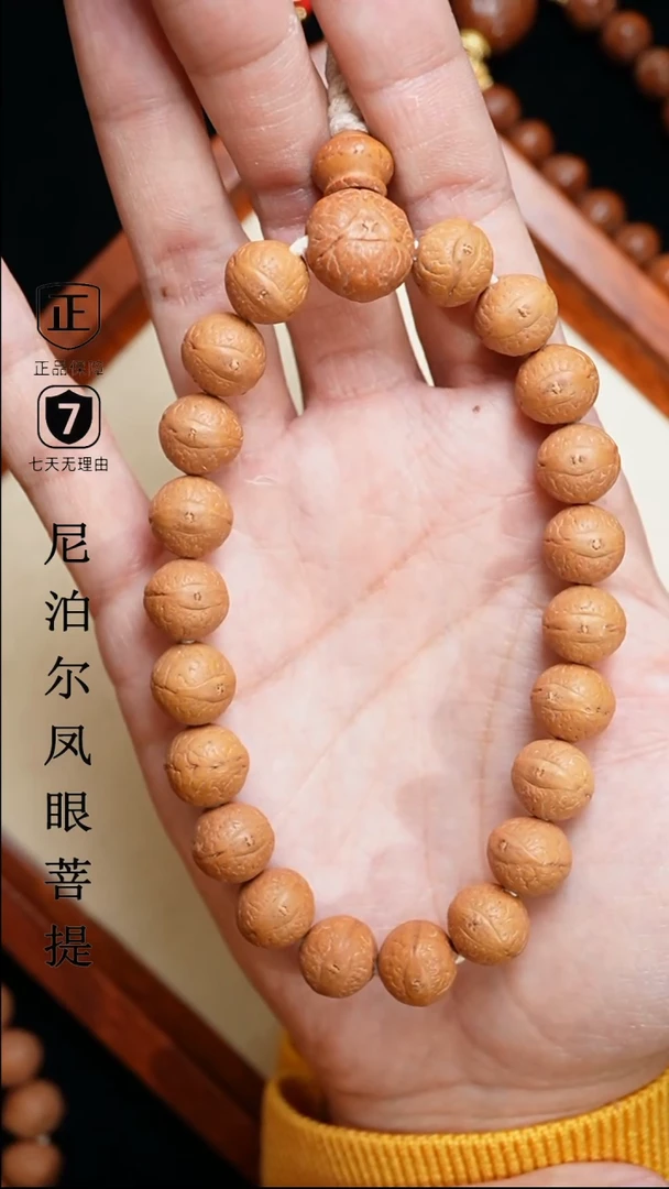 【闪购商品】凤眼菩提手串12+mm尼泊尔凤眼同树原籽