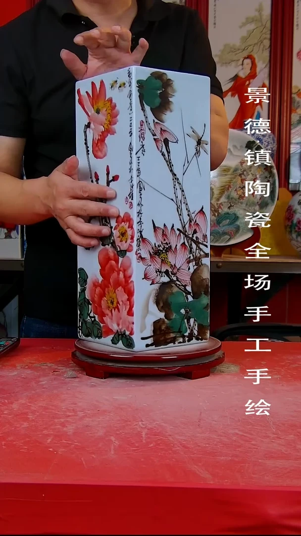 摆件景德镇陶瓷 全场手工手绘