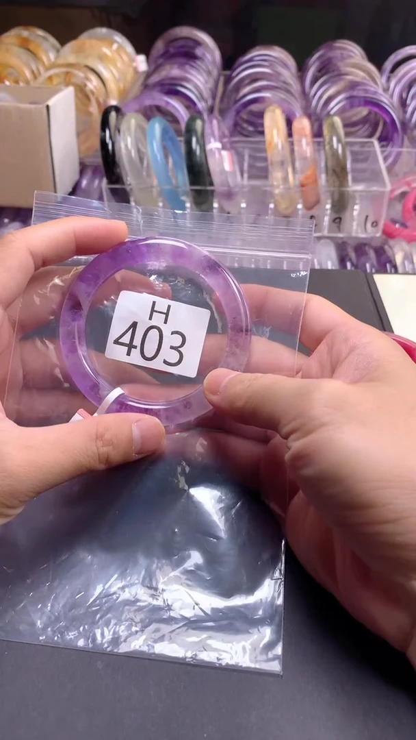 水晶手镯未镶嵌加***康H-403-59