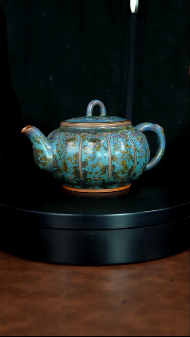 696号/禹州神垕特产】原矿原产地钧瓷茶具