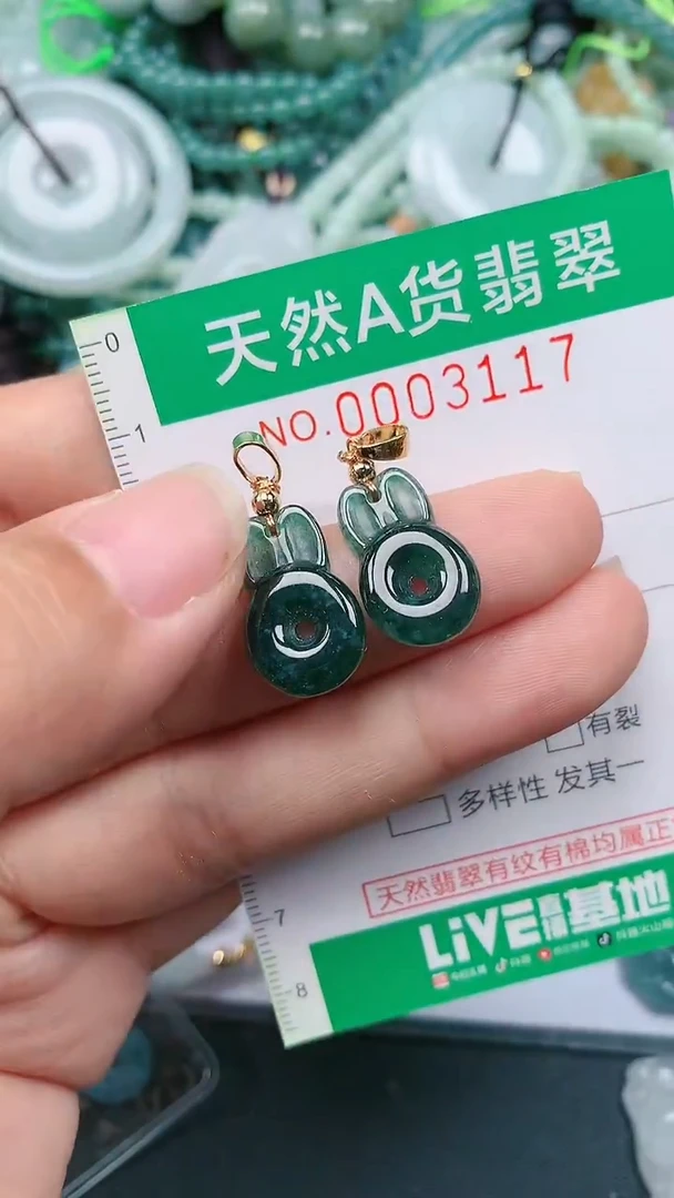 颈饰未镶嵌翡翠.0003117