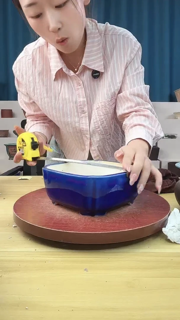 紫砂花盆花盆浅草紫砂花盆