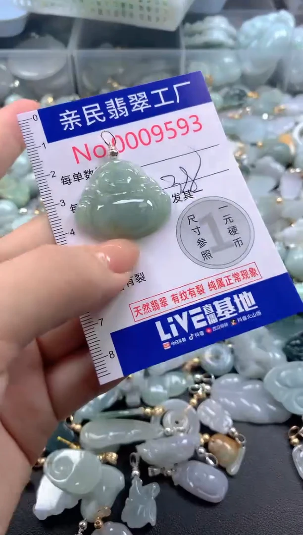 颈饰未镶嵌翡翠9593