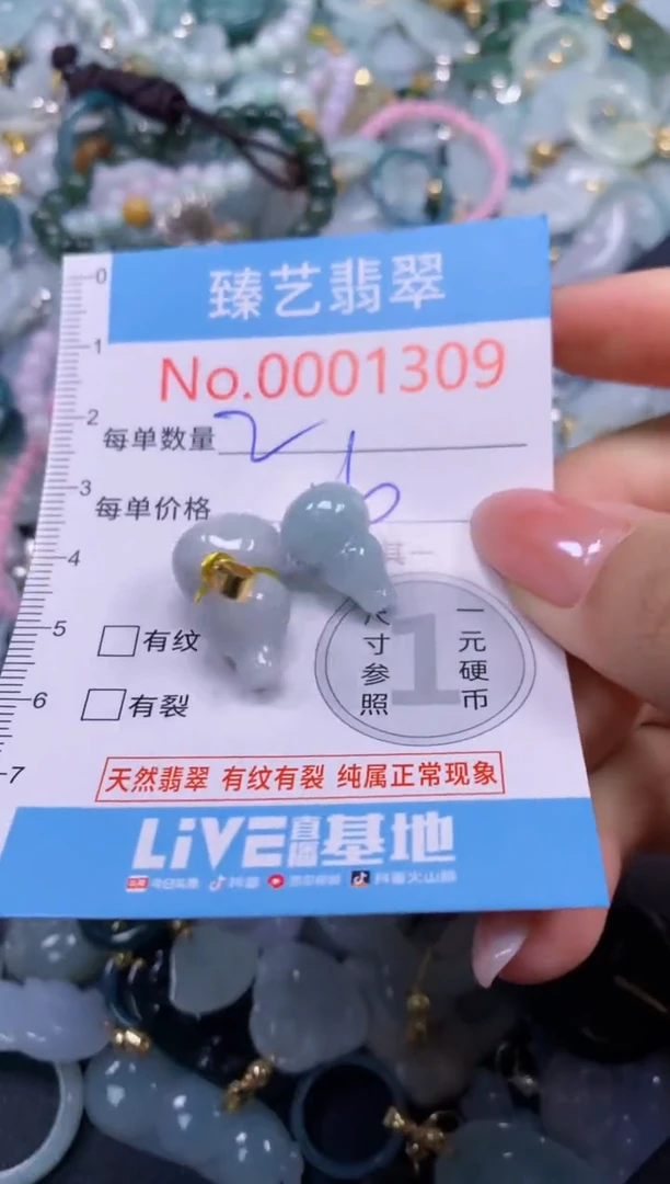 颈饰未镶嵌翡翠1309