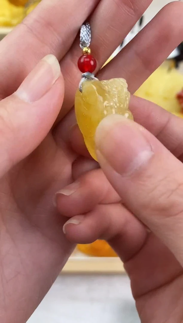 裸石琥珀未镶嵌天然琥珀蜜蜡