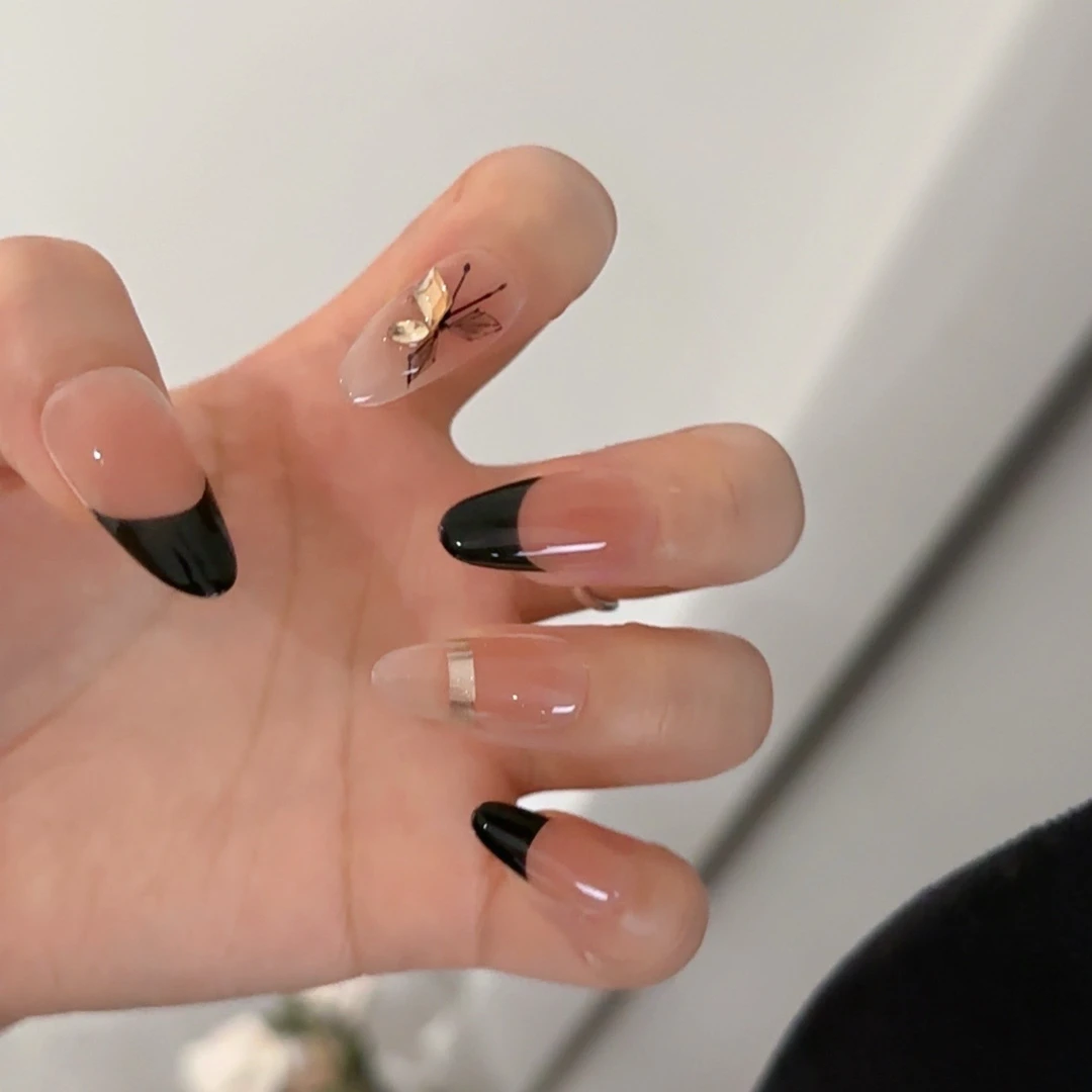 【黑金蝴蝶】—— 小徐手工穿戴甲