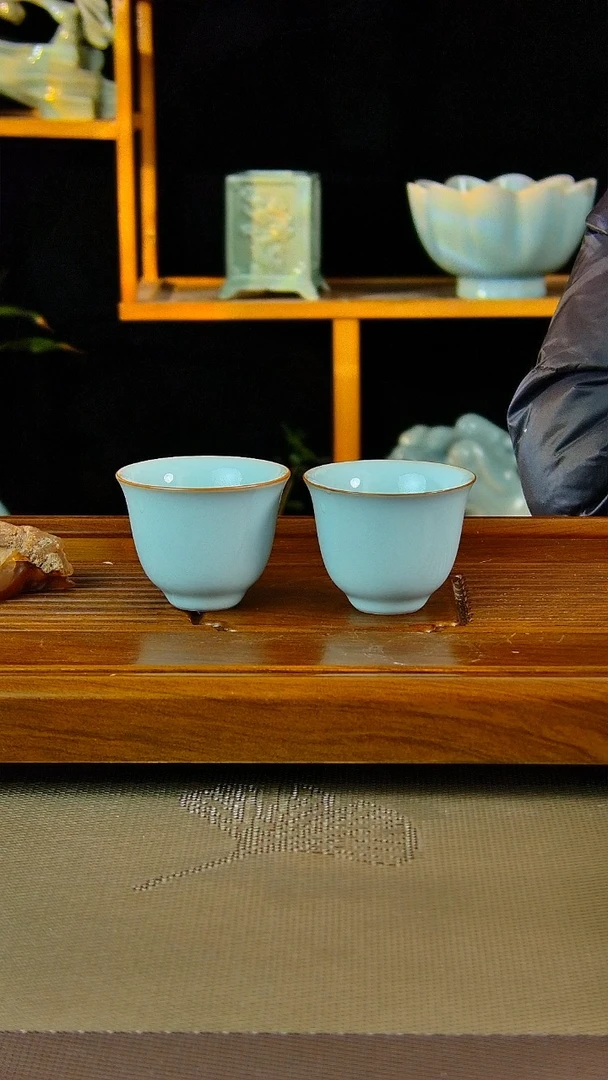 【闪购商品】婷婷专属闪购原款原釉汝瓷福利杯