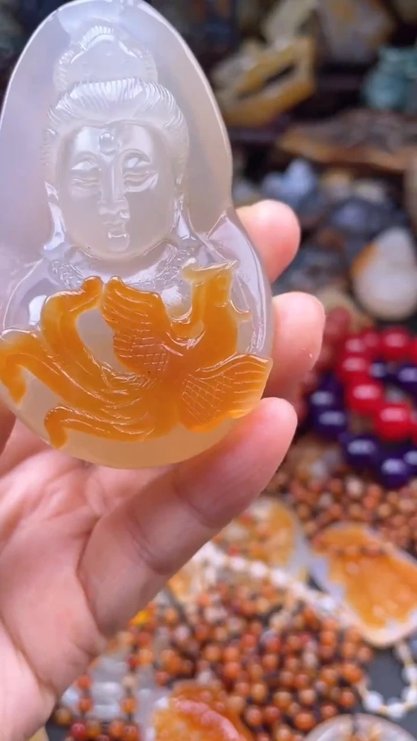 【闪购商品】玛瑙/玉髓颈饰未镶嵌AA