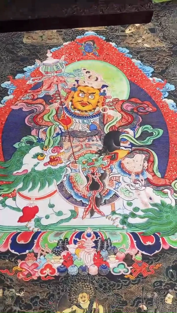 卷轴画卷轴画旭旭的唐卡
