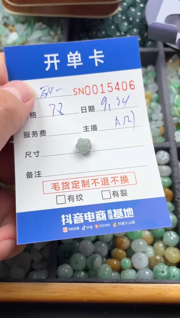 颈饰未镶嵌翡翠死****）00015406
