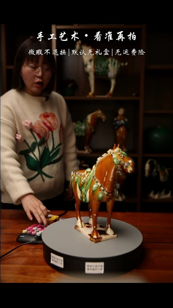 【闪购商品】305 经典三花将军马