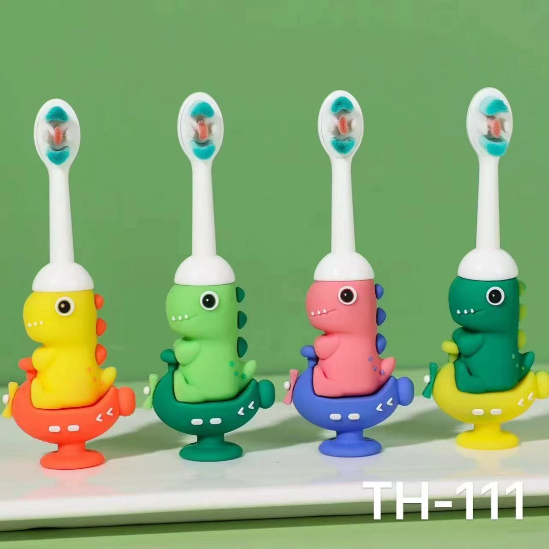 【站立款】-小什季儿童卡通软毛牙刷（1-6岁）