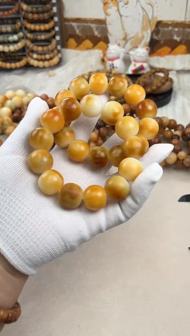 手串菩提根/象牙果a796卡 20 干磨落地果微瑕