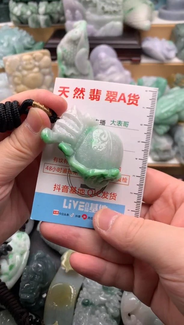 吊坠(不含链)未镶嵌翡翠1