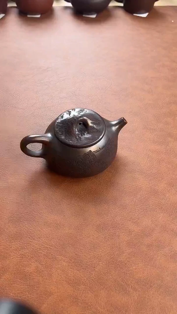 茶壶紫砂紫砂半手工茶壶