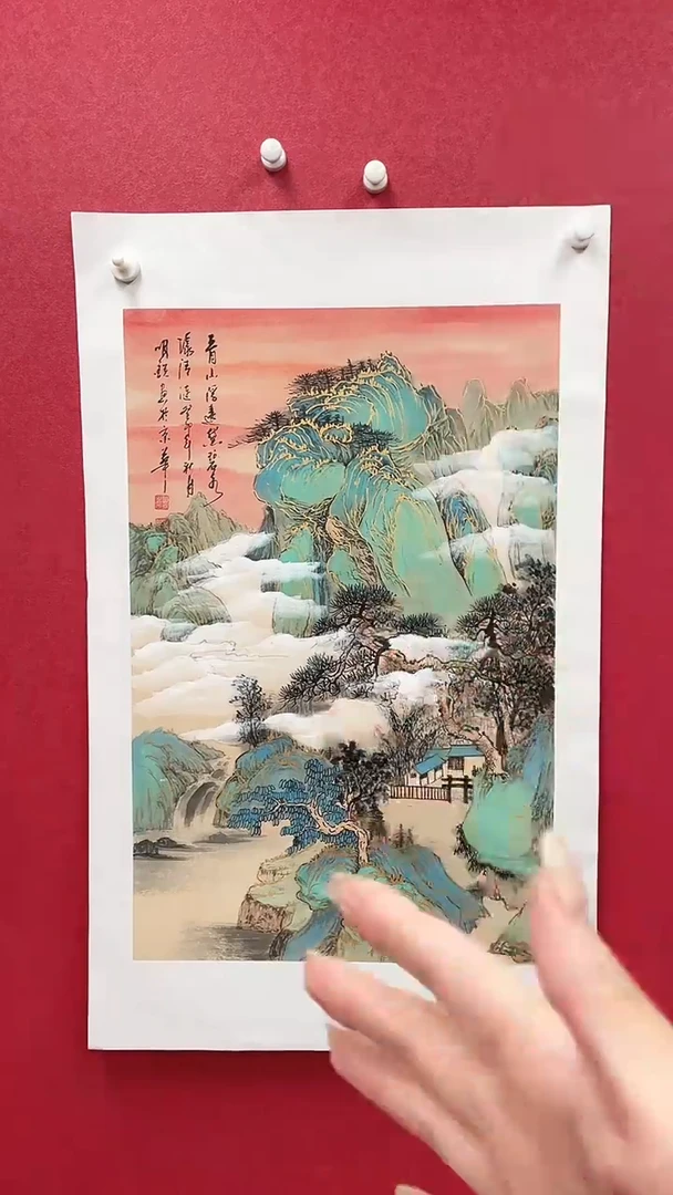 国画精美国画作品